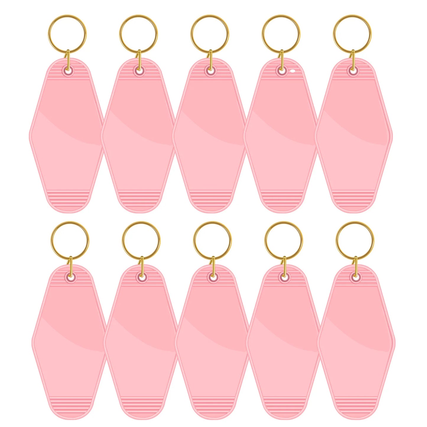 Pink Motel Keyring