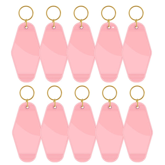 Pink Motel Keyring