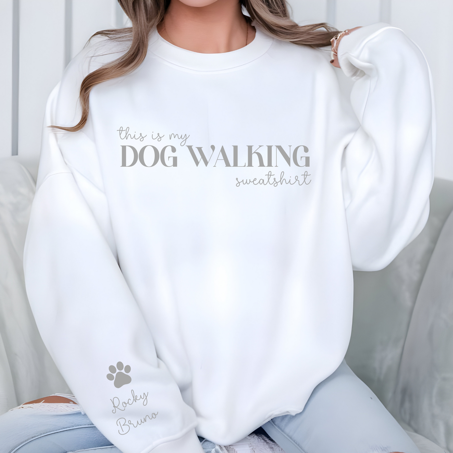 DTF - My Dog Walking Sweater