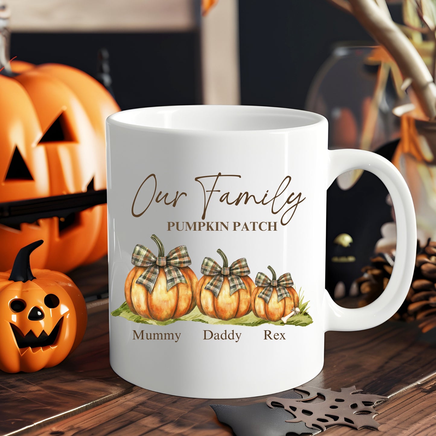 Family Pumpkin Patch - Orange