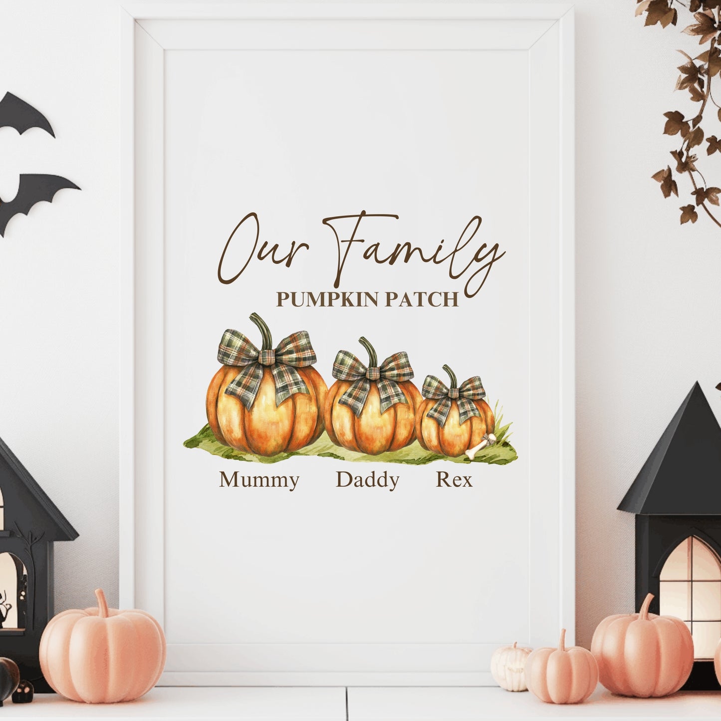 Family Pumpkin Patch - Orange