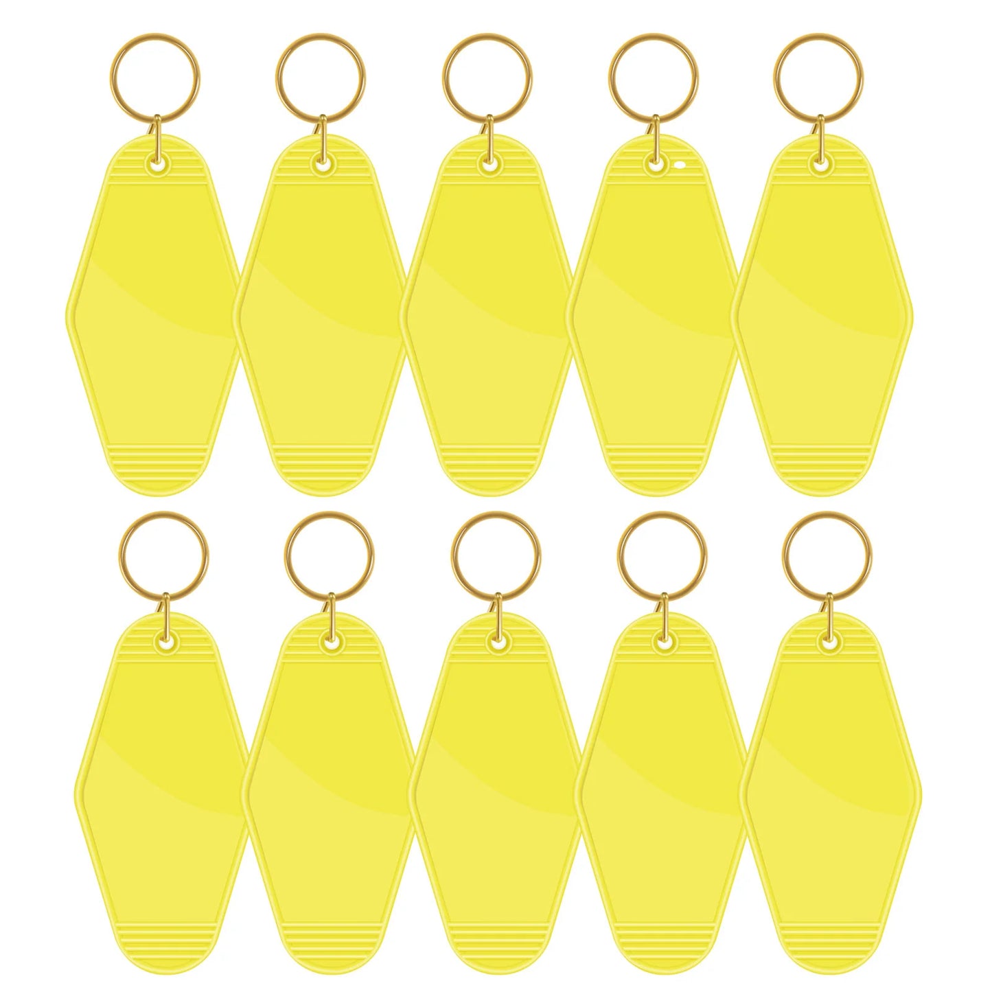 Yellow Motel Keyring