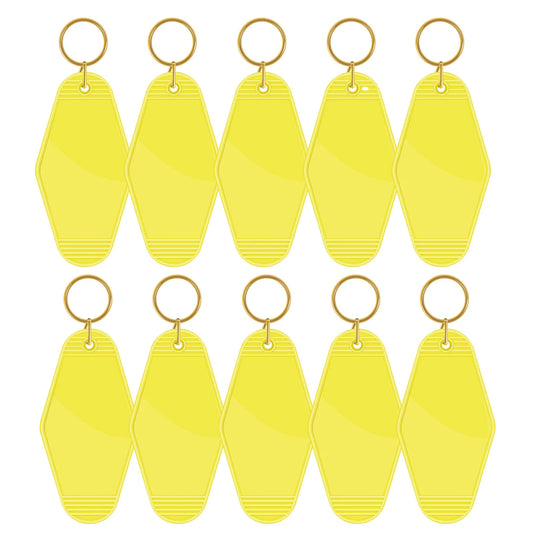 Yellow Motel Keyring