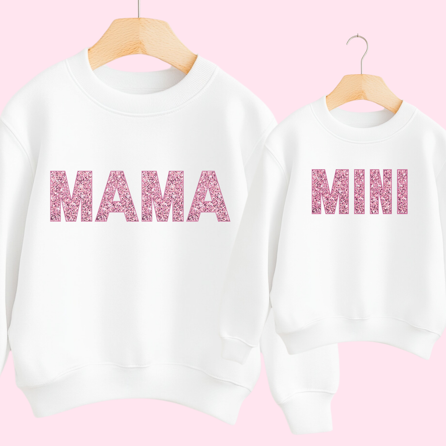 DTF - Mama Mini Pink Glitter