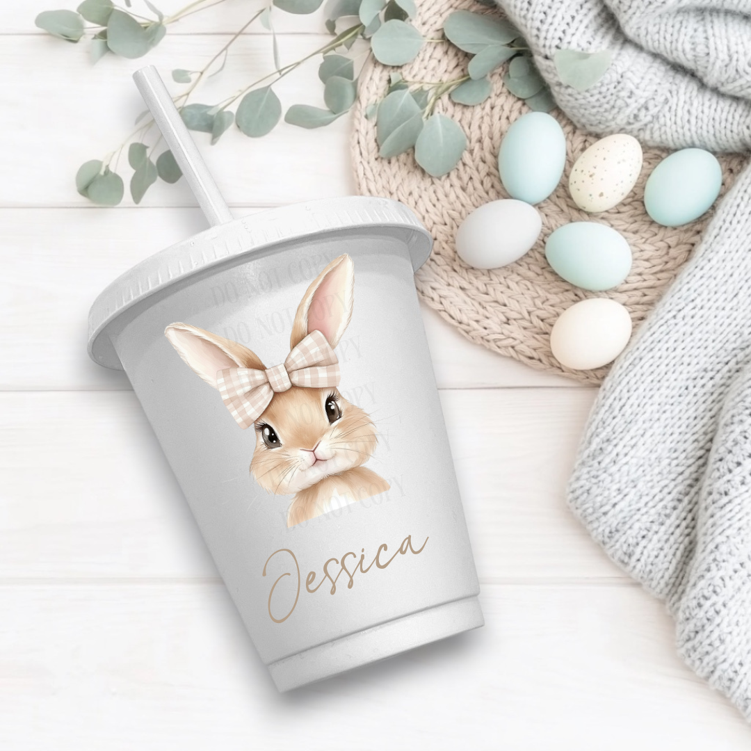 UVDTF - Beige Girl Bunny Decal