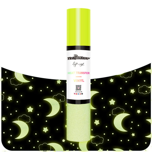 Teckwrap HTV Reflective - Neon Yellow