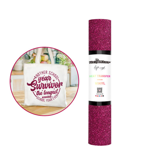 Teckwrap HTV - Fancy Glitter Cherry