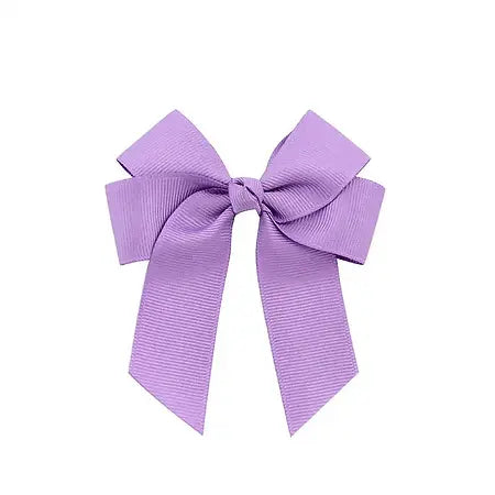 Lavender - Hair Bow Clip 4 Inch