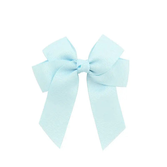 Baby Blue - Hair Bow Clips 4