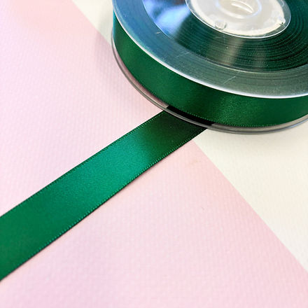 Satin Ribbon - Bottle Green