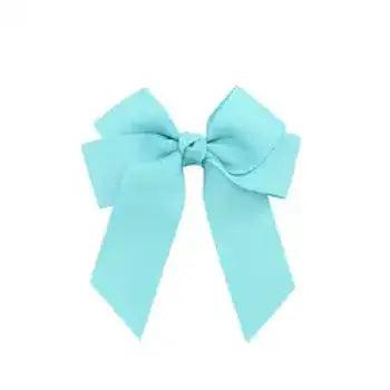 Ocean Blue - Hair Bow Clips 4