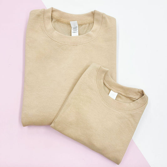 Adults Sweatshirt - Desert Sand