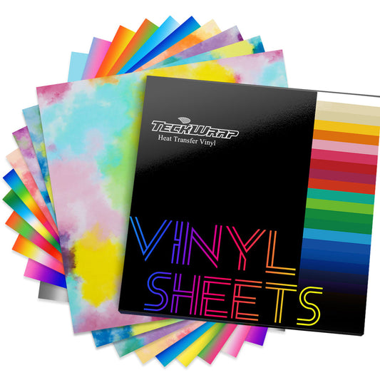 Teckwrap - Colorful HTV Sheets Pack