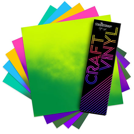 Teckwrap Neon Colour Changing Sheet Pack