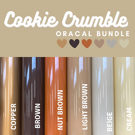 Cookie Crumble Oracal Bundle