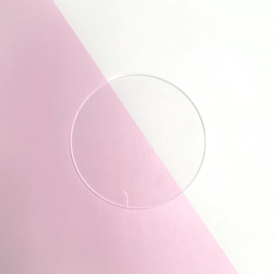 10cm Clear Circle