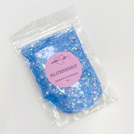 Blueberry - Chunky Glitter Mix