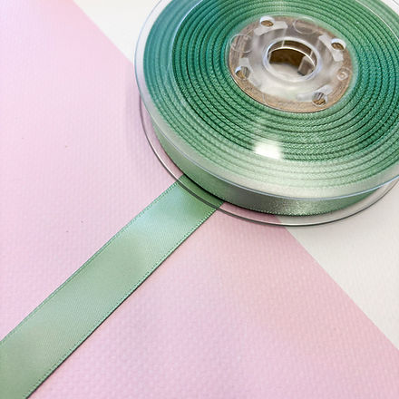 Satin Ribbon - Sage