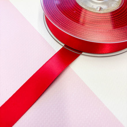 Satin Ribbon - Red