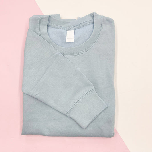 Adults Sweatshirt - Sky Blue