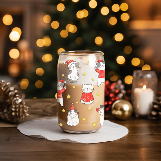 UVDTF - 16oz Christmas Cats