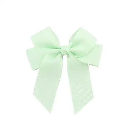 Mint - Hair Bow Clips 4