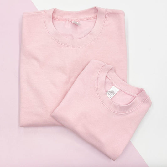 Adults Sweatshirt - Baby Pink