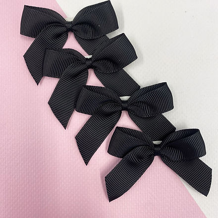 Grosgrain Bow - Black